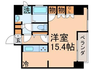 東雲ｷｬﾅﾙｺ-ﾄCODAN18号棟の物件間取画像